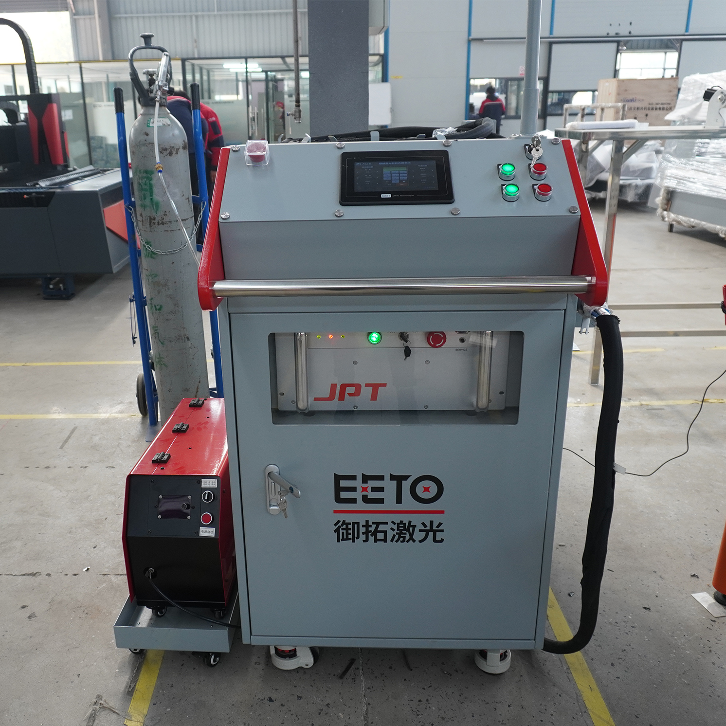 China EETO Laser Fiber Laser Welder Handlaserschweißgerät für Metall